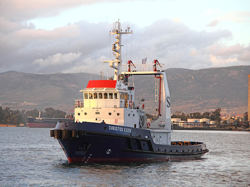 Tugboat CHRISTOS XXXIV for Marine Projects in Adriatic Sea